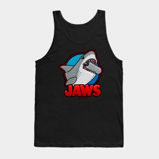 jaws, cute, kawaii, chibi Tank Top